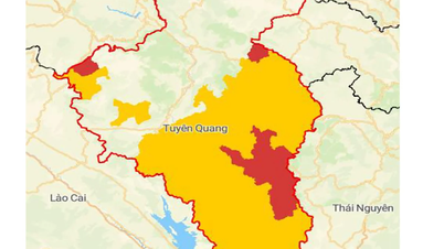 Cảnh báo lũ quyét, sụt lún, sạt lở đất do mưa lũ hoặc dòng chảy trên địa bàn tỉnh Tuyên Quang