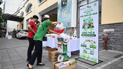 SeABank tổ chức “Ngày hội đổi rác lấy quà” - Lan tỏa lối sống xanh vì Hà Nội sạch đẹp