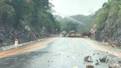 Khẩn trương khắc phục các vị trí sạt lở, chia cắt trên quốc lộ tại Bắc Bộ và Thanh Hóa