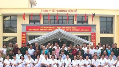 Phường Yên Sở tri ân hơn 80 thương binh, gia đình liệt sĩ, người có công với cách mạng