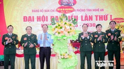 Đảng bộ Ban Chỉ huy Bộ đội Biên phòng tỉnh Nghệ An tổ chức Đại hội đại biểu lần thứ nhất, nhiệm kỳ 2025-2030