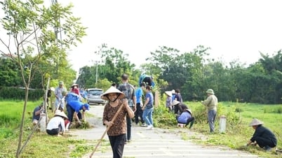 Phường Sơn Tây ra quân tổng vệ sinh môi trường