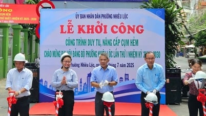 Phường Nhiêu Lộc khởi công nâng cấp cụm hẻm