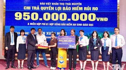 Bảo Việt Nhân thọ Thái Nguyên chi trả quyền lợi bảo hiểm cho khách hàng tử vong