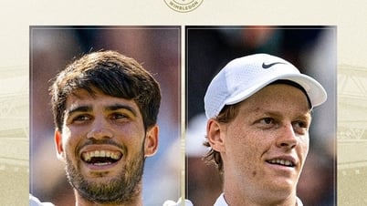 Sinner hạ Djokovic, lần đầu vào chung kết Wimbledon, tiếp bước Nadal và Federer 