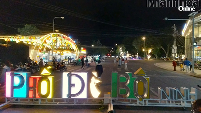 Tạm dừng hoạt động phố đi bộ Phan Rang