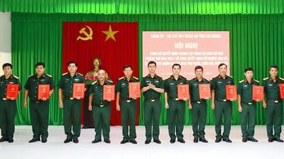 Công bố thành lập Đảng bộ Ban Chỉ huy phòng thủ khu vực 4 đặc khu Phú Quốc