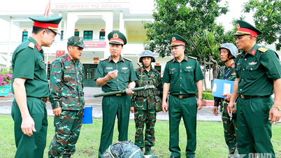 Quân khu 3 kiểm tra công tác sẵn sàng chiến đấu bảo vệ Đại hội đại biểu Đảng bộ Quân khu 3 lần thứ X