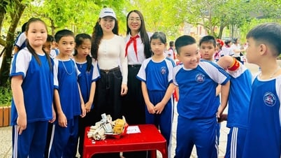 Trường tiểu học đầu tiên mang tên Nguyễn Hoàng trên vùng đất chúa Nguyễn lập nghiệp