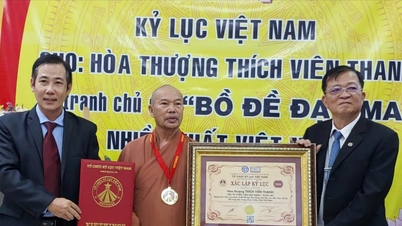 Đề nghị xác lập Kỷ lục châu Á cho người thực hiện bộ sưu tập 1.129 bức tranh vẽ Bồ Đề Đạt Ma