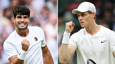 Sinner và Alcaraz đại chiến cho phần thưởng 3 triệu bảng Anh tại Wimbledon 2025