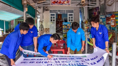 Chung tay cập nhật bảng hiệu theo địa giới mới