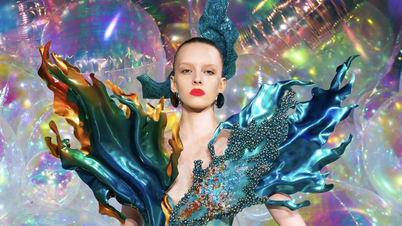 Choáng ngợp với thiết kế siêu thực của Nguyễn Tiến Truyển tại Paris Haute Couture