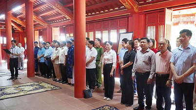 Xã Cam Lộ: Kỷ niệm 140 năm ngày Vua Hàm Nghi ban Chiếu Cần Vương