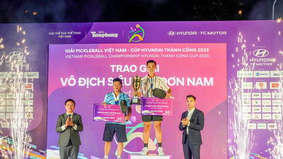 Lời tri ân của Giải Pickleball Việt Nam – Cúp Hyundai Thành Công 2025