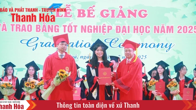 Trường Đại học Hồng Đức trao bằng tốt nghiệp Đại học năm 2025