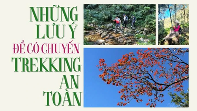 INFORGRAPHIC: Những lưu ý để có chuyến trekking an toàn
