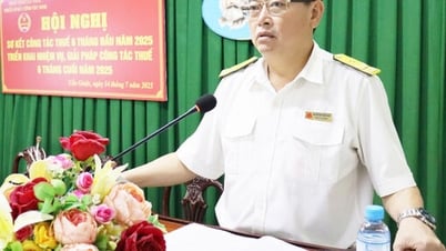 Thuế cơ sở 3 tỉnh Tây Ninh sơ kết 6 tháng đầu năm 2025