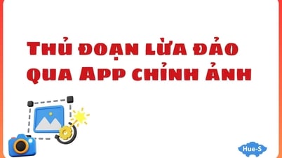 Tải ứng dụng chỉnh ảnh lạ, cẩn thận mất tiền trong tài khoản