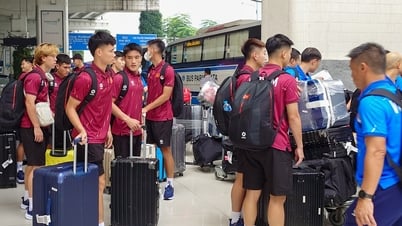 U23 Việt Nam đã đến Indonesia, sẵn sàng cho giải Đông Nam Á
