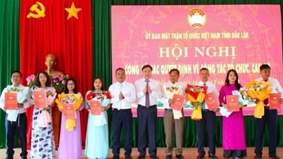 Ủy ban MTTQ Việt Nam tỉnh Đắk Lắk kiện toàn bộ máy, đáp...