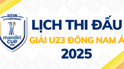 Lịch thi đấu Giải Vô địch Bóng đá U23 Đông Nam Á 2025