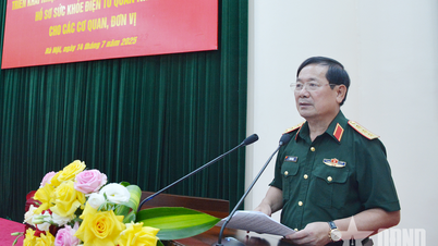 Triển khai nhiệm vụ xây dựng hồ sơ bệnh án điện tử, hồ sơ sức khỏe điện tử quân nhân