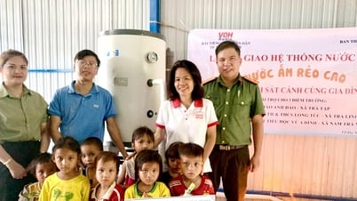 Công trình thanh niên “Nước ấm vùng cao” cho học sinh vùng cao