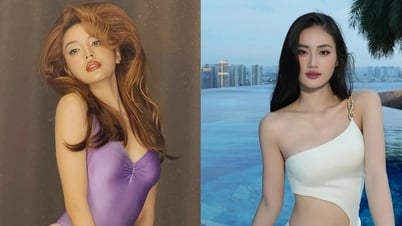 Mỹ nhân Việt đua nhau khoe dáng với đồ bơi khoét hông, khoe vòng 3 cuốn hút