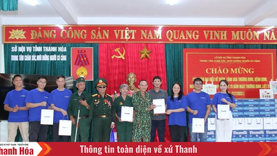 Vinamilk tri ân người có công tại Trung tâm chăm sóc, nuôi dưỡng người có công Thanh Hóa