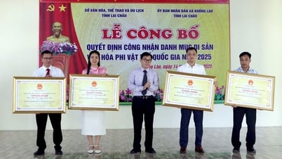 Công bố Quyết định công nhận danh mục di sản văn hóa phi vật thể quốc gia năm 2025
