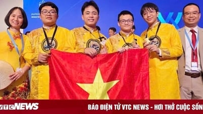 Lần đầu tiên Việt Nam giành 4 huy chương vàng Olympic Hoá quốc tế