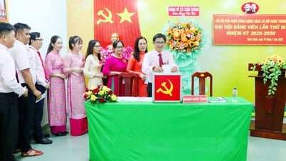 Chi bộ Phòng Giao dịch Ngân hàng Chính sách xã hội Châu Thành Đại hội Đảng viên lần thứ III, nhiệm kỳ 2025 - 2030