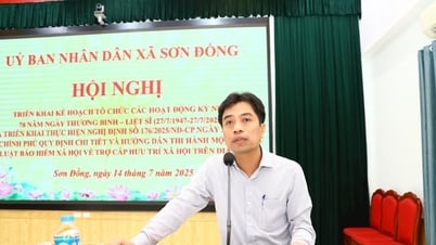 Xã Sơn Đồng triển khai nhiều hoạt động tri ân người có công, gia đình chính sách