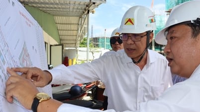 Phó Chủ tịch UBND tỉnh Lâm Đồng Nguyễn Minh kiểm tra tiến độ Dự án Chung cư sông Cà Ty