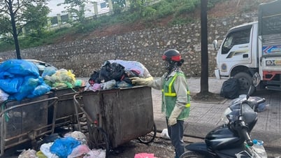 Điểm tập kết rác thải gây ô nhiễm và mất mỹ quan