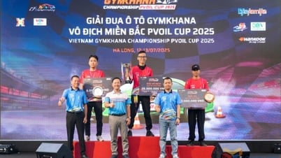 Hấp dẫn Giải đua ô tô Gymkhana vô địch miền Bắc PVOIL Cup 2025