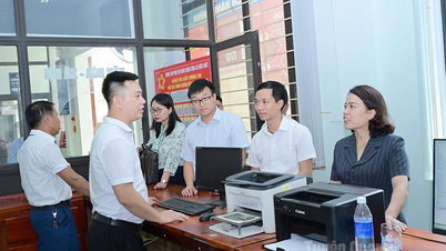 Các tổ công tác của tỉnh khảo sát thực hiện chính quyền địa phương hai cấp tại các địa phương