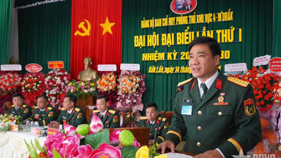 Đại hội các Đảng bộ Ban chỉ huy phòng thủ khu vực của tỉnh Đắk Lắk nhiệm kỳ 2025-2030