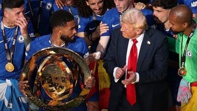 Tổng thống Trump làm điều bất ngờ sau chung kết, Chelsea được thưởng hơn 3.175 tỉ đồng