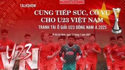 Hấp dẫn Talkshow "Cùng tiếp sức, cổ vũ tuyển U23 Việt Nam"