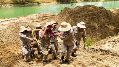 Di dời an toàn quả bom nặng 227kg tại xã Phong Nha