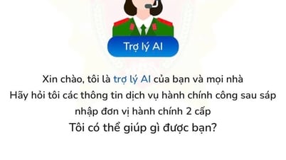 Ra mắt trợ lý ảo hành chính công trên VNeID