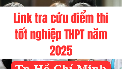Link tra cứu điểm thi tốt nghiệp THPT 2025 tại Thành phố Hồ Chí Minh nhanh nhất