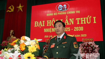 Đảng bộ Phòng Chính trị (Bộ CHQS tỉnh Đắk Lắk) tổ chức thành công Đại hội nhiệm kỳ 2025-2030