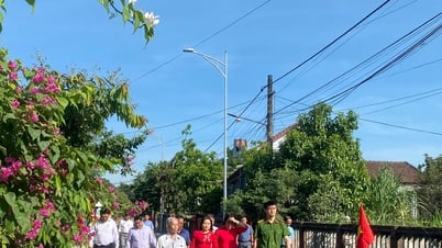 Khánh thành công trình nâng cấp, mở rộng tuyến đường vào nhà Mẹ VNAH Nguyễn Thị Thứ