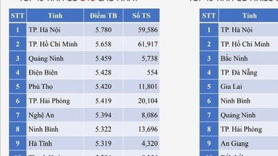 Bất ngờ với phổ điểm 3 môn thi tốt nghiệp ở TP HCM