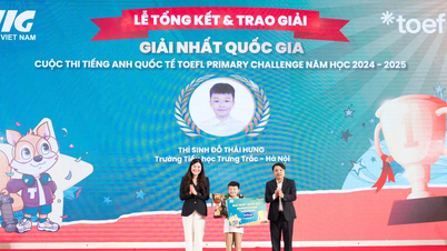 Nam sinh 7 tuổi đạt điểm tuyệt đối cuộc thi TOEFL Challenge