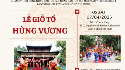 THÔNG BÁO LỄ GIỖ TỔ HÙNG VƯƠNG
