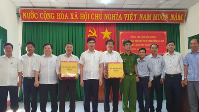 Phó Chủ tịch UBND tỉnh Lâm Hải Giang thăm và làm việc tại 2 xã Hòa Hội, Hội Sơn